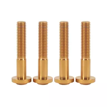 Болты впитывающие вилки для мотоцикла, титановые винты 4 шт. для BMW K75 K100 Cafe Racer Scrambler Custom