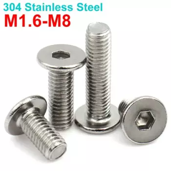 Болты Zimir М1.6-М8 нержавеющая сталь