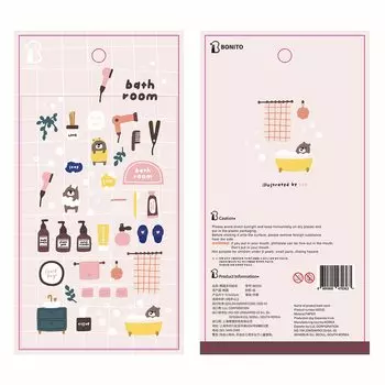 BONITO медведь бумажные наклейки