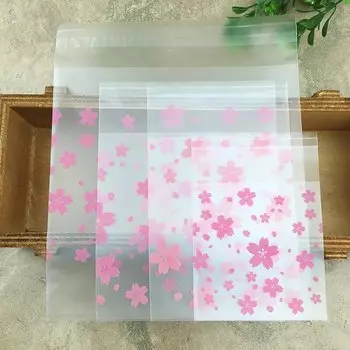 BOOMCOOL прозрачные самоклеящиеся пакеты для подарков 100 шт