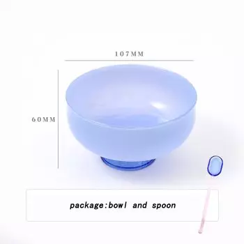 Боросиликатная миска с ложкой