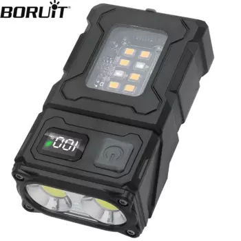 BORUiT 180° вращающийся фонарик