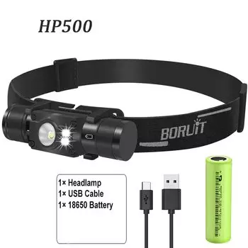 BORUiT HP300/500 налобный фонарь
