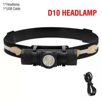 BORUiT Налобный фонарь 1000 Лм