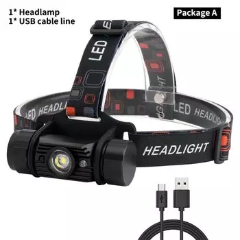 BORUiT налобный фонарь с датчиком движения