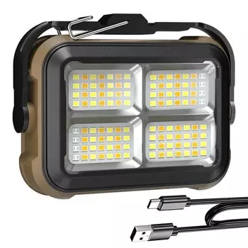 BORUIT Солнечный портативный фонарь 1600лм