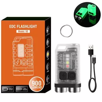 BORUiT V3 EDC фонарик 900 люмен