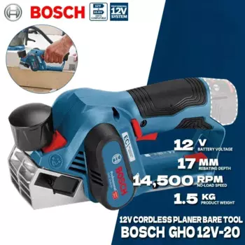 Bosch GHO 12V-20 беспроводной рубанок