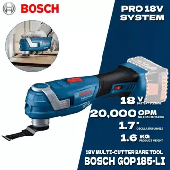 Bosch GOP 185-Li аккумуляторный осциллирующий инструмент