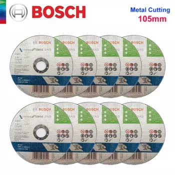 Диск шлифовальный Bosch En12413 для угловой шлифовальной машины, 105x16x1,2 мм, 1/5/10
