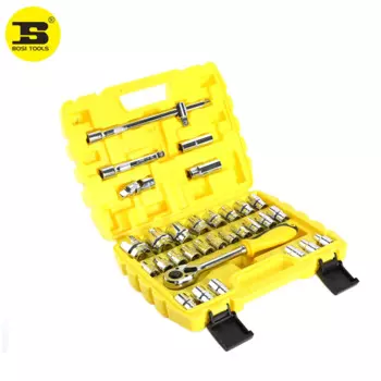 BOSI 32-Piece Набор инструментов пневматическая муфта набор гаечных ключей автомобиля обслуживание инструмента