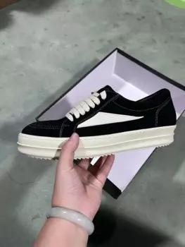 Ботинки и туфли женские замшевые, на шнуровке, черные