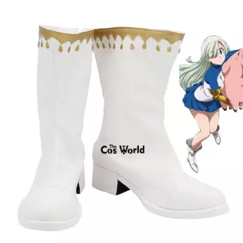 Ботинки женские аниме на плоской подошве