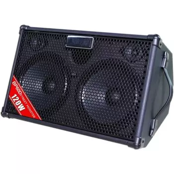 BP60D 120 Вт Аккумуляторный усилитель для акустической гитары-портативный Bluetooth-динамик с эффектом задержки хора реверберации, 7 входов