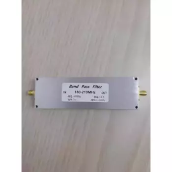 BPF 180-210 МГц полосный фильтр гнездовой разъем SMA, для приема, защита от помех