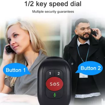 Браслет для пожилых людей с функцией SOS и GPS-трекером