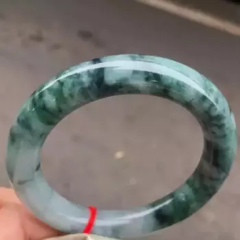 Браслет Из бирманского нефрита, 59 мм