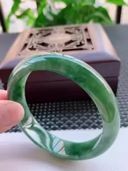 Браслет из натурального нефрита, 54-62 мм