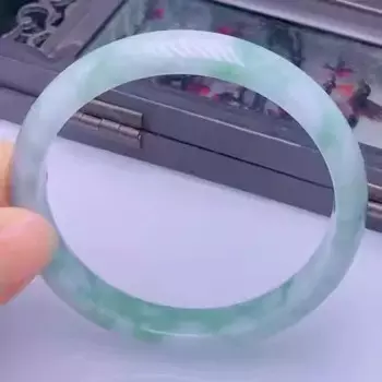 Браслет из натурального нефрита, 54-62 мм