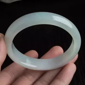 Браслет из натурального нефрита, 54-62 мм