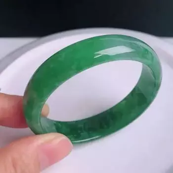 Браслет из натурального нефрита, 54-62 мм