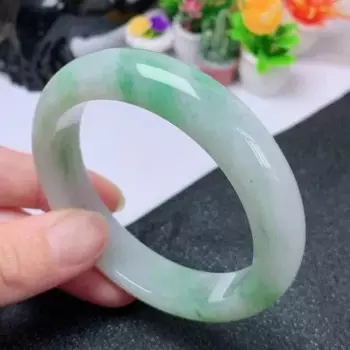 Браслет из натурального нефрита, 54-62 мм