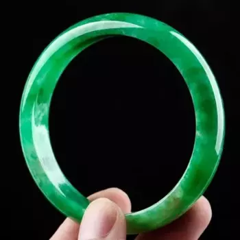 Браслет из натурального нефрита, 54-62 мм