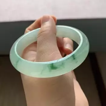 Браслет из натурального нефрита, 54-62 мм