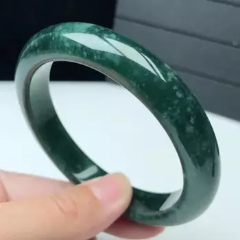 Браслет из натурального нефрита, 54-62 мм