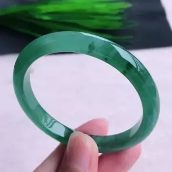 Браслет из натурального нефрита, 54-62 мм