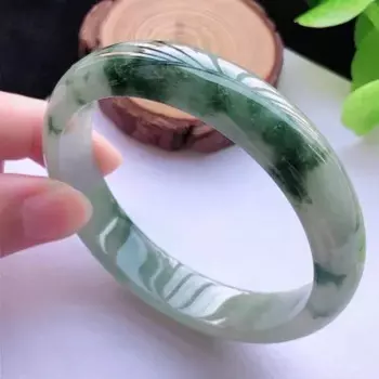 Браслет из натурального нефрита, 54-62 мм