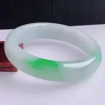 Браслет из натурального нефрита, 54-62 мм