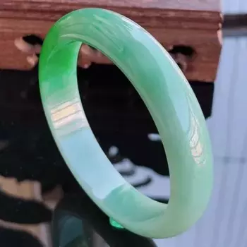 Браслет из натурального нефрита, 54-62 мм