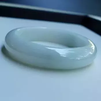 Браслет из натурального нефрита, 54-62 мм