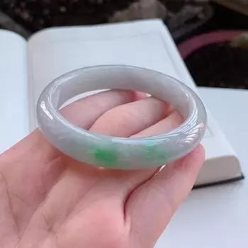 Браслет из натурального нефрита, 54-62 мм