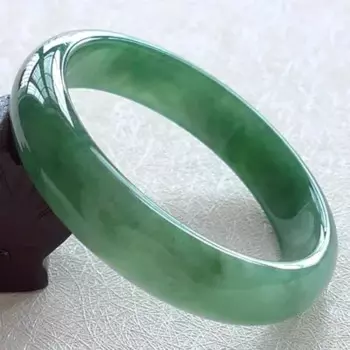 Браслет из натурального нефрита, 54-62 мм