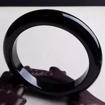 Браслет из натурального нефрита, 54-62 мм