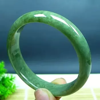 Браслет из натурального нефрита, 54-62 мм