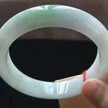 Браслет из натурального нефрита, 54-62 мм