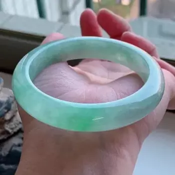 Браслет из натурального нефрита, 54-62 мм