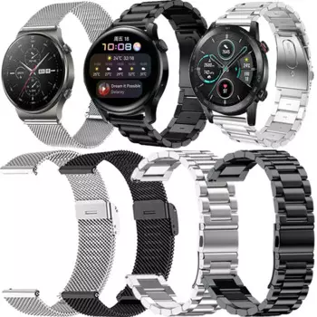 Браслет из нержавеющей стали для Huawei Watch 3 Pro GT 2e 2 46 мм 42 мм, ремешок для часов Honor GS Pro ES Magic Dream
