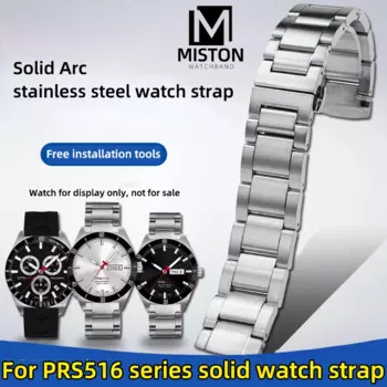 Браслет из нержавеющей стали для Tissot 1853 Sports PRS516, T044 430, T044 417, металлический ремешок для мужских часов T044, стальная цепь 20 мм