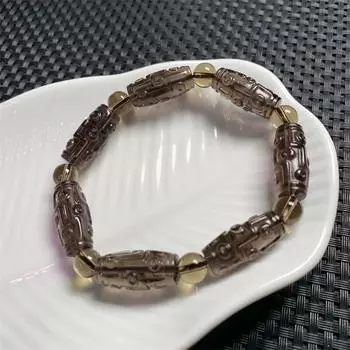 Браслет из обсидиана 8/11 мм