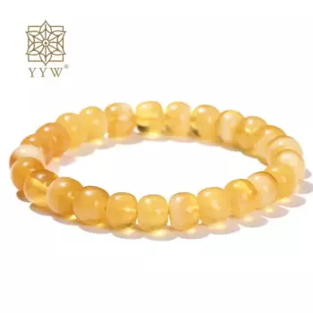 Браслет из жёлтого пчелиного воска, 18 см