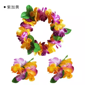 Браслет-кольцо с цветком, набор из 3 штук