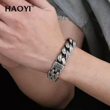 Браслет мужской из нержавеющей стали, 16 мм