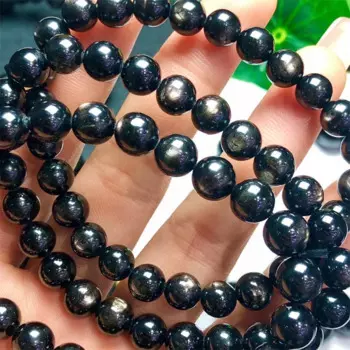 Браслет с натуральным гипертеном, 1 шт., 8/10 мм