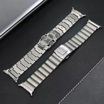 Браслет титановый для Samsung Galaxy Watch Ultra 47 мм, Роскошный деловой ремешок для SAMSUNG GALAXY WATCH 7 ULTRA 47 мм