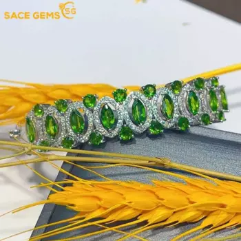 Браслет женский из серебра 3,5 пробы, 925 х7 мм