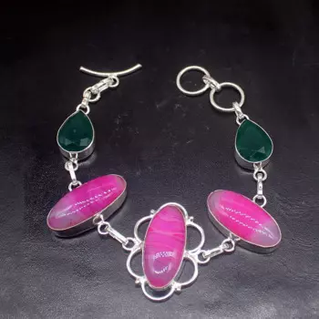 Браслет женский из серебра 925 пробы, 19 см, 20213272